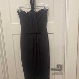 Fashion Nova Black Mini Vacay Dress